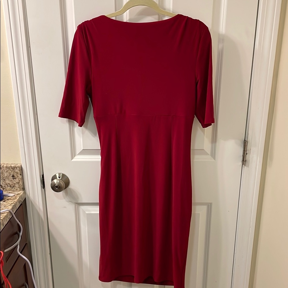 Ralph Lauren Red Dress Women’s size 10 - Picture 3 of 8
